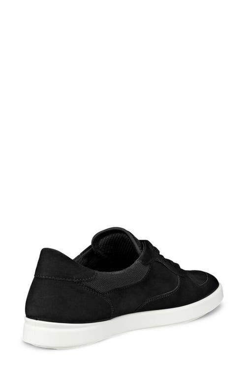 Ecco Leisure Sneaker In Black
