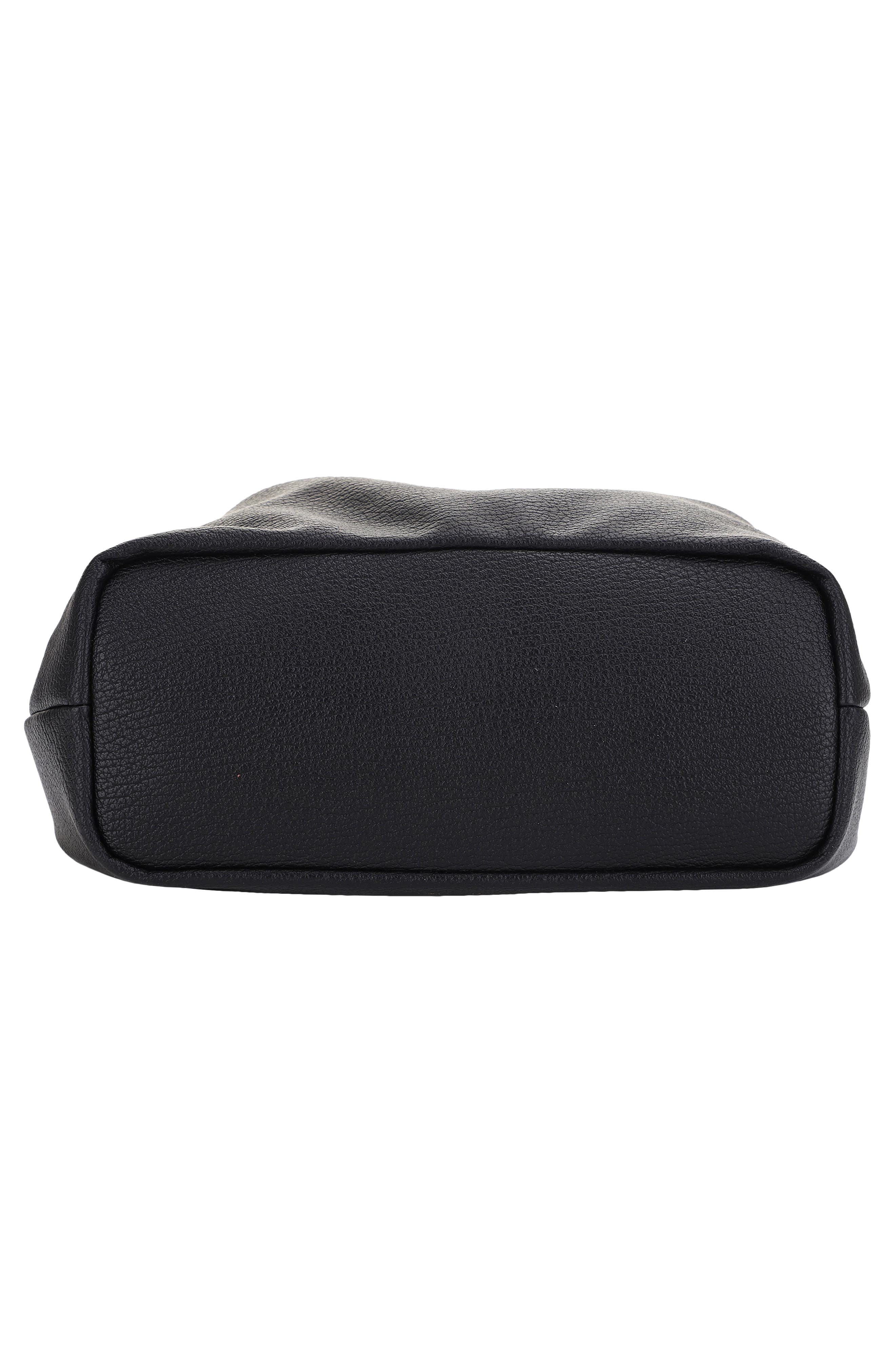 Mali + Lili Nala Recycled Vegan Leather Hobo Crossbody Bag, Alternate, color, 