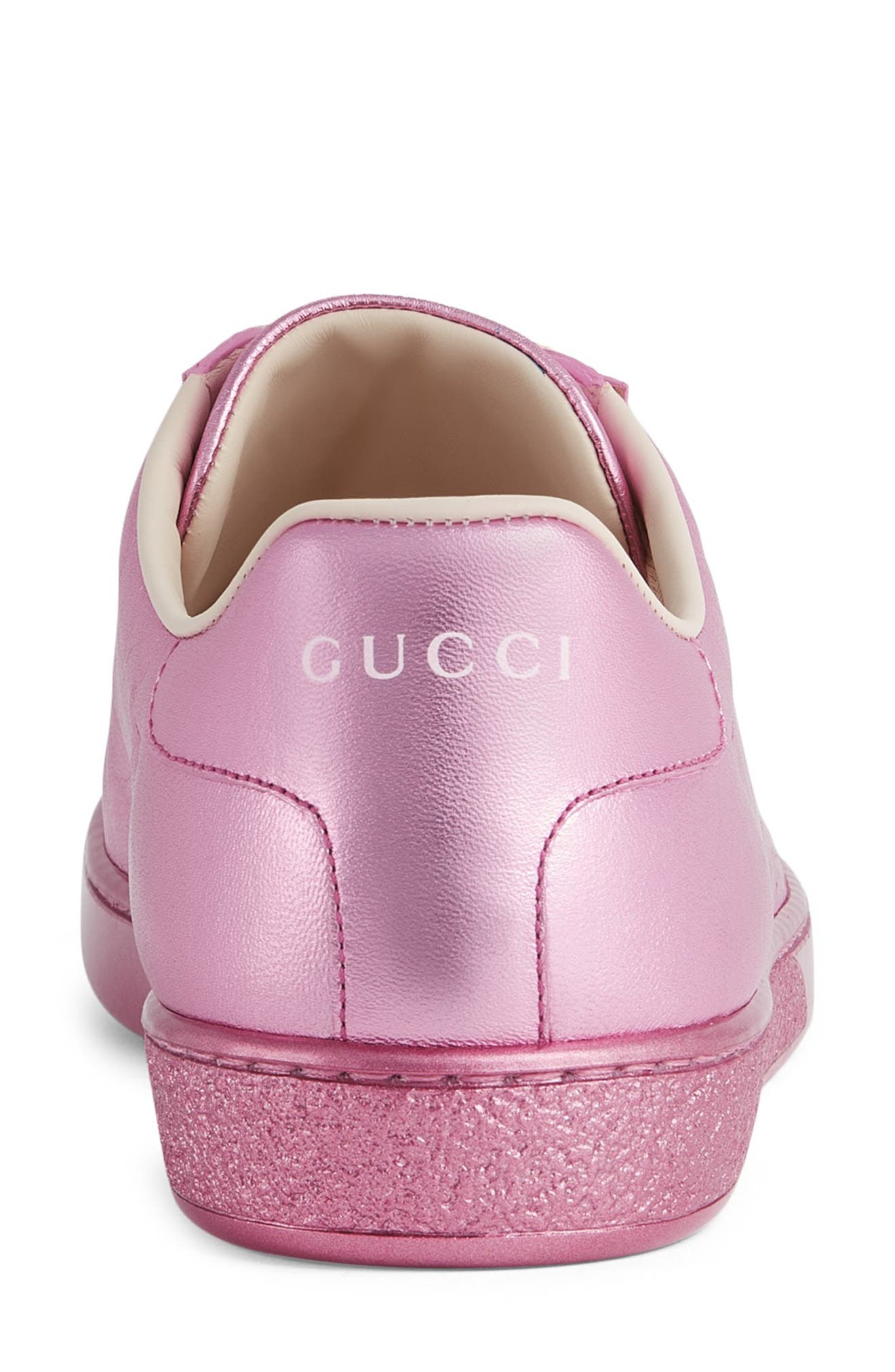 Gucci Ace Low Top Sneaker, Alternate, color, 