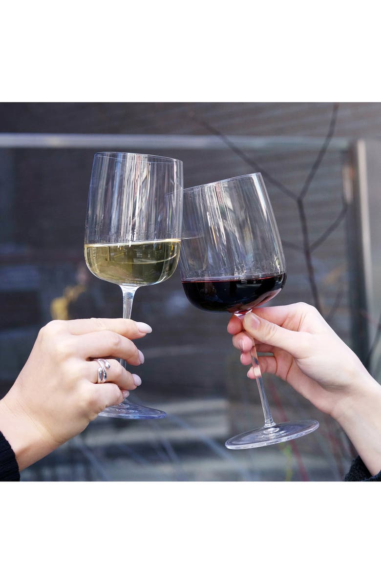 Luigi Bormioli Sublime Set of 4 Barolo Wine Glasses, Alternate, color, Clear