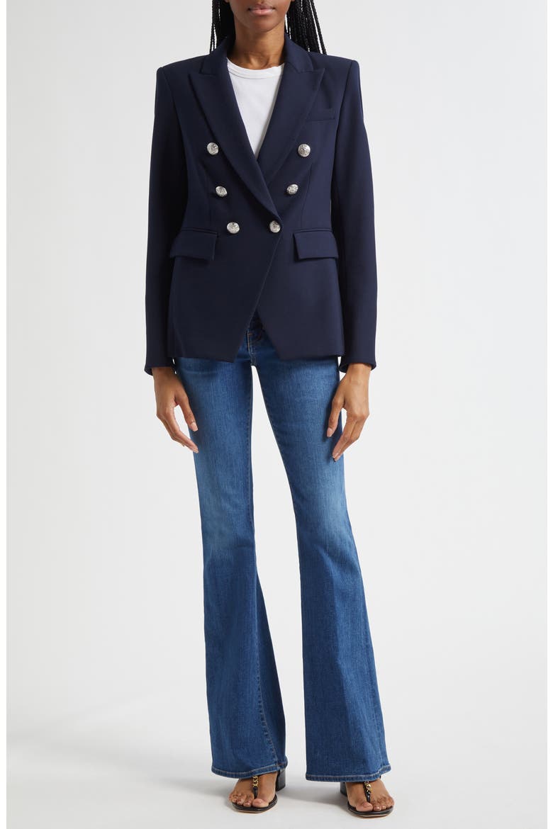 Miller Dickey Jacket, Alternate, color, NAVY/ SILVER