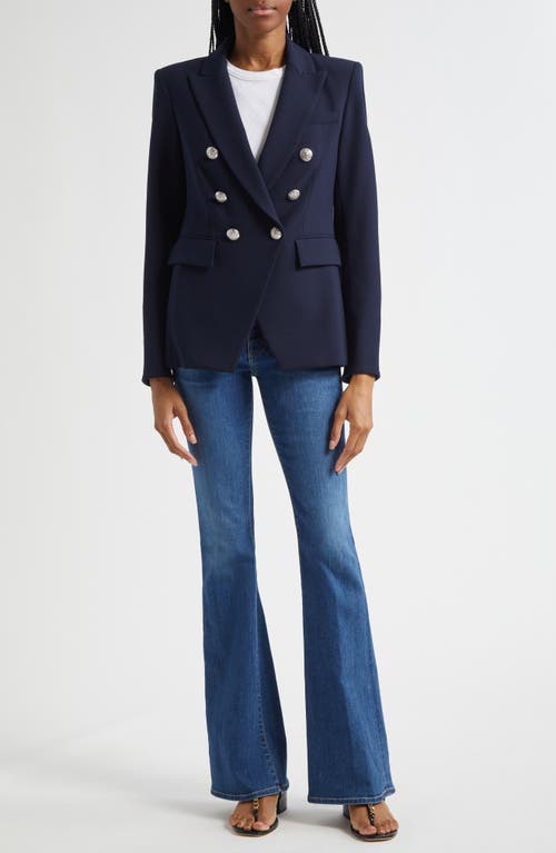 Veronica Beard Miller Dickey Jacket In Navy/silver