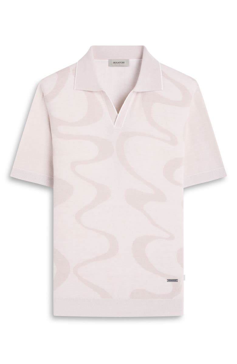 Bugatchi Johnny Collar Cotton 
Silk Polo Sweater, Alternate, color, 