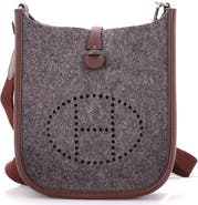 Pre-Owned Hermes Evelyne Bag Gen III Felt TPM