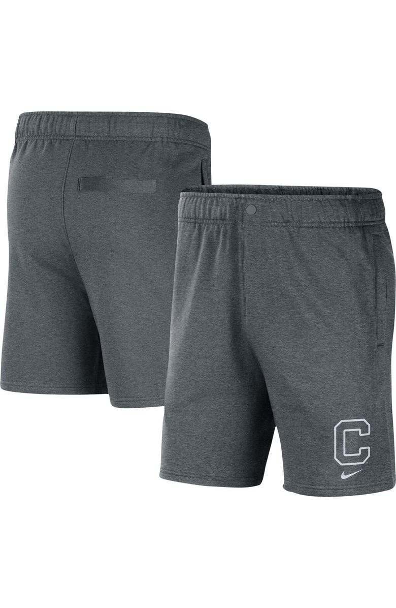 Nike Men's Nike Gray Clemson Tigers Fleece Shorts, Main, color, Gray