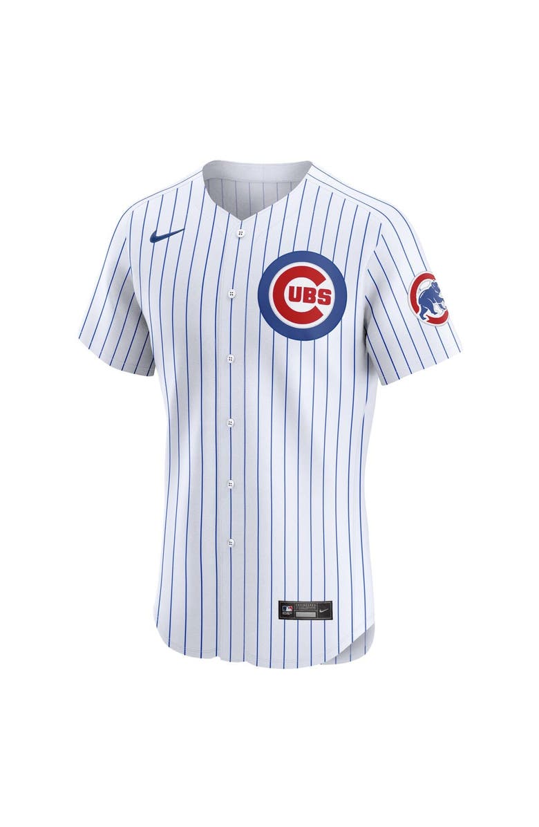 Nike Men's Nike Dansby Swanson White Chicago Cubs Home Elite Player Jersey, Alternate, color, 
