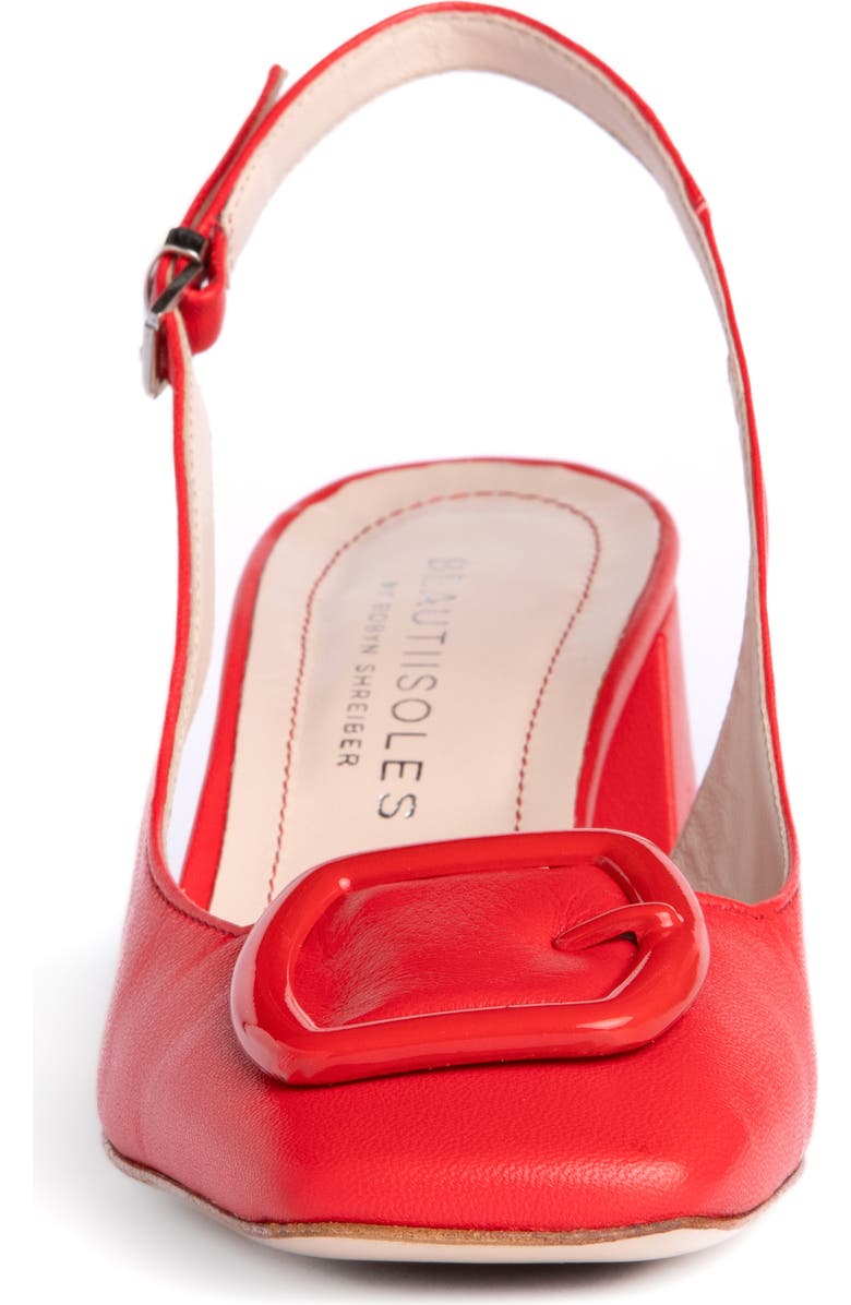 BEAUTIISOLES Duchess Slingback Pump, Alternate, color, Red