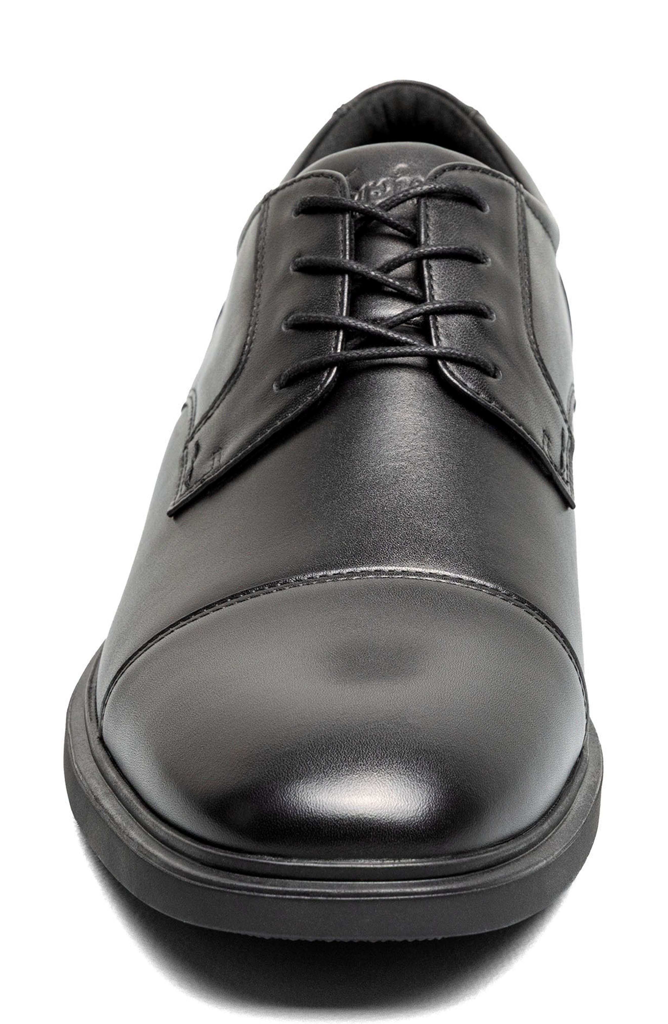 Forecast II Waterproof Cap Toe Oxford, Alternate, color, BLACK