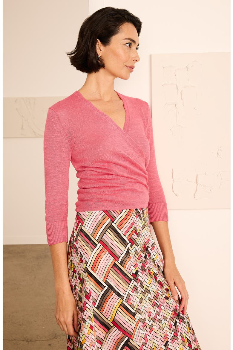 Colorweave Slip Skirt, Alternate, color, PINK MULTI