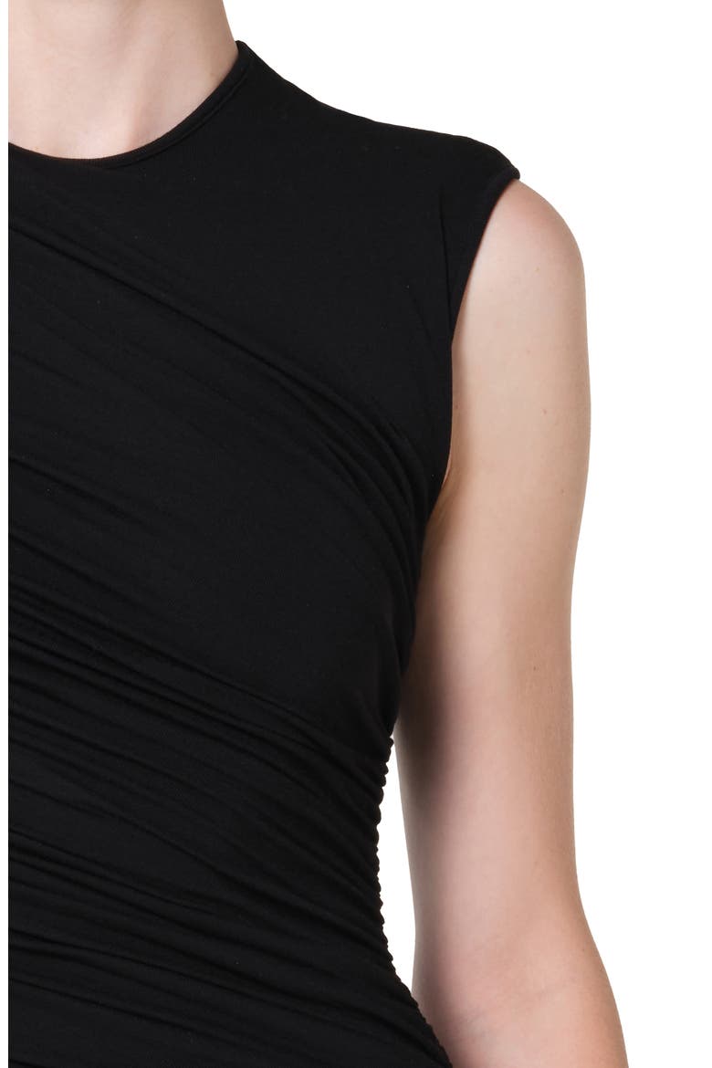 Ester Twist Minidress, Alternate, color, BLACK