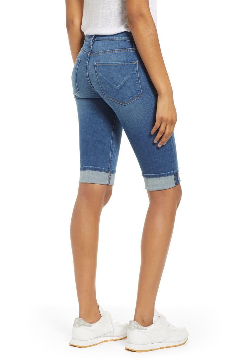 Amelia Cuff Bermuda Shorts, Alternate, color, VISION