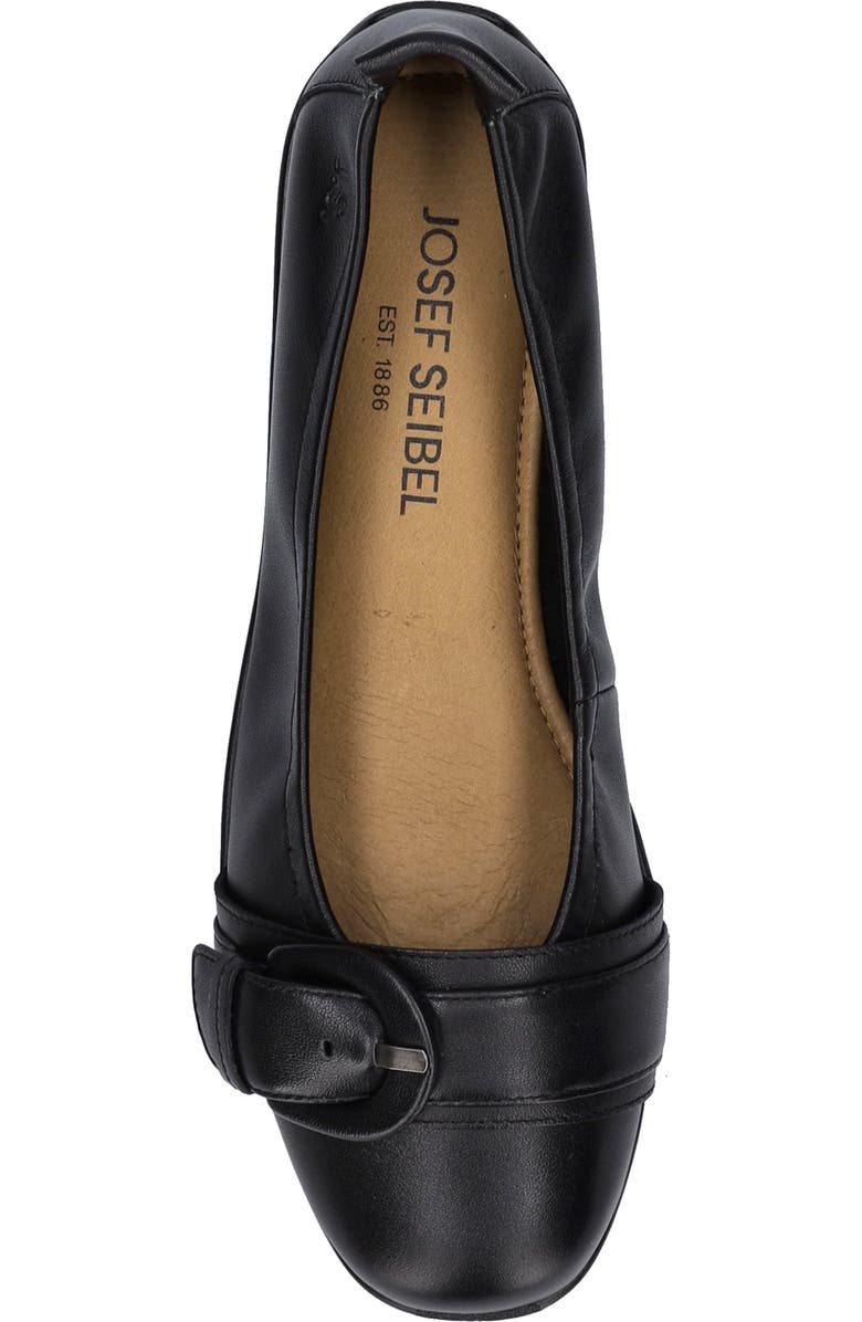 Josef Seibel Fenja 23 Flat, Alternate, color, Blackpatent