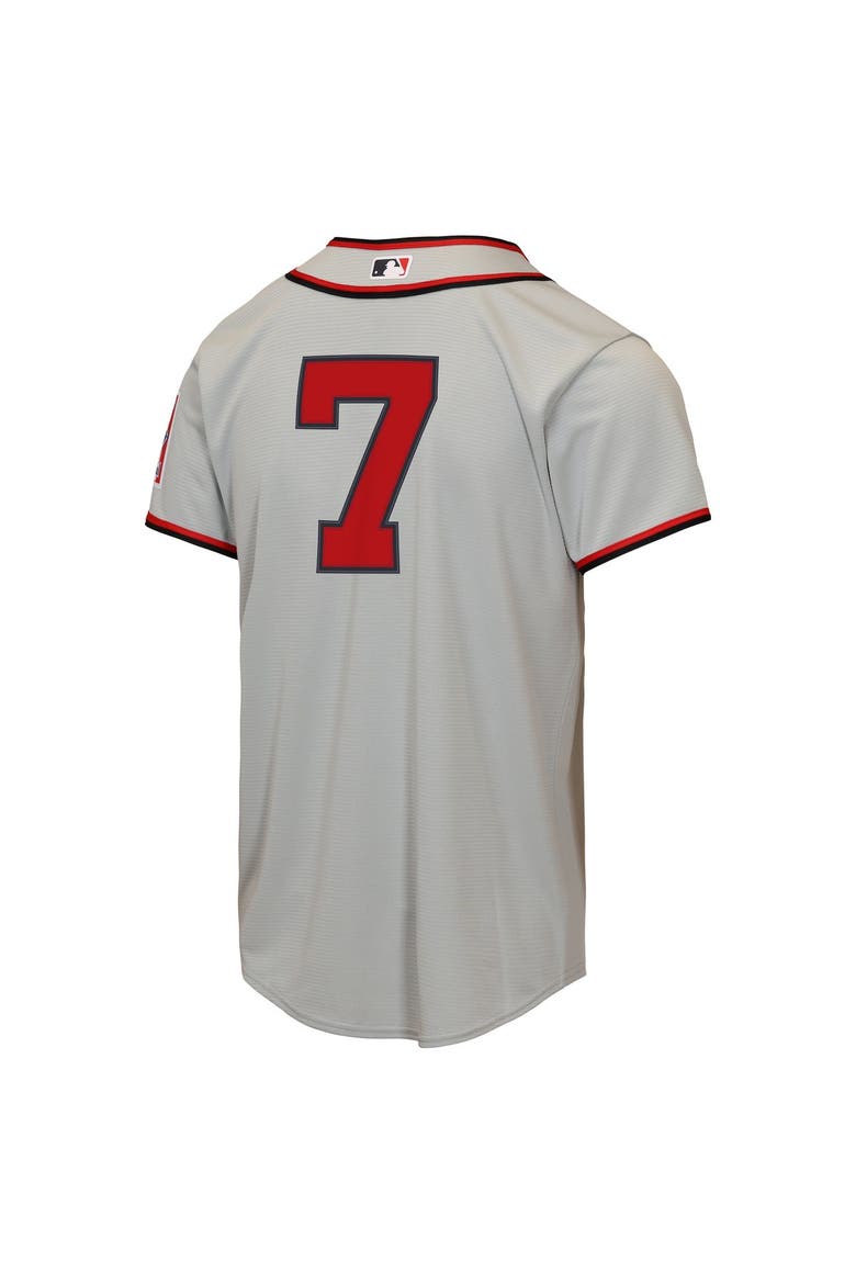 Youth Nike Trea Turner Gray Philadelphia Phillies 2026 Field of Dreams Replica Jersey, Alternate, color, Gray
