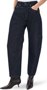 rag & bone Charlie Super High Waist Crop Barrel Jeans