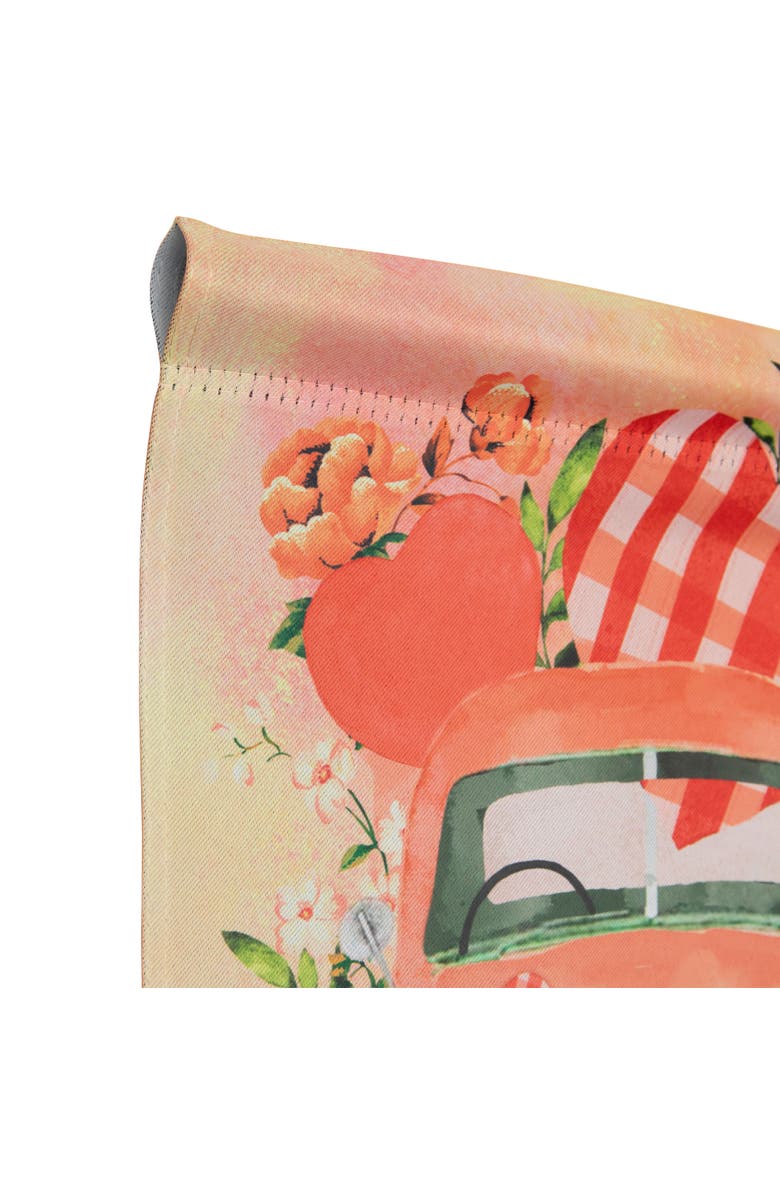 Northlight Love Banner and Vintage Car Garden Flag 12.5" x 18", Alternate, color, Red