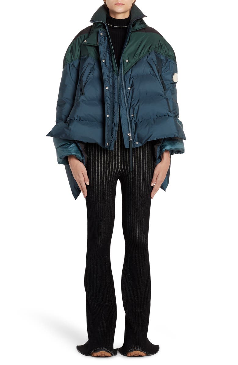 Moncler Genius x 2 1952 High/Low Down Puffer Coat, Alternate, color,