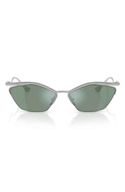 59mm Cat Eye Sunglasses