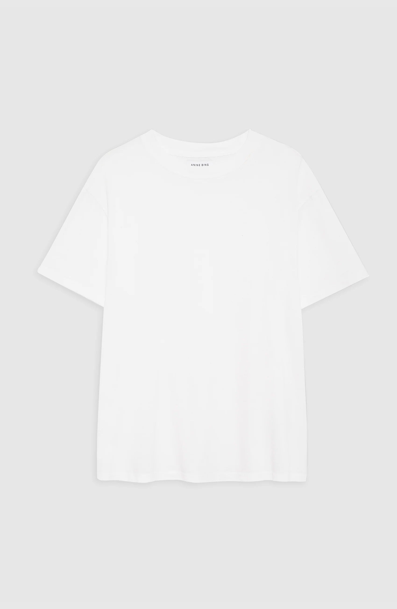 ANINE BING Lili Burnout Tee, Alternate, color, Burnout