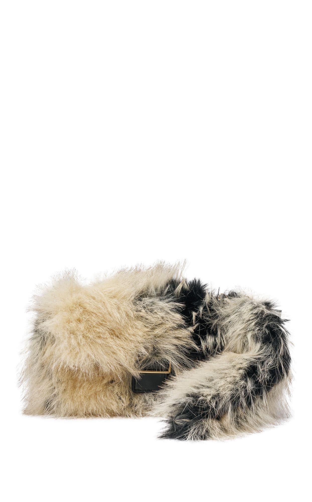 Tailspin Faux Fur Handbag, Alternate, color, BEIGE MULTI