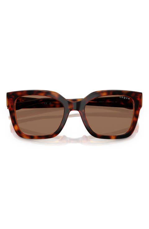 54mm Polarized Square Sunglasses