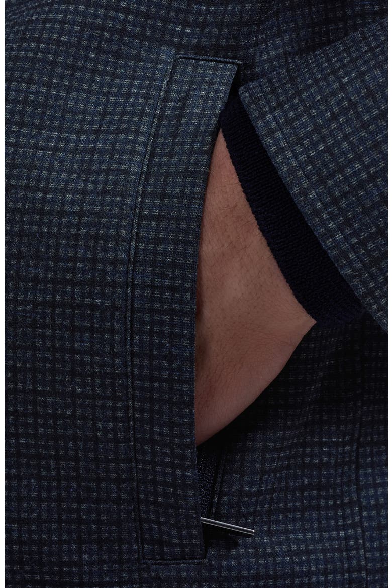 Long Sleeve Knit Button Up Shirt, Alternate, color, NAVY
