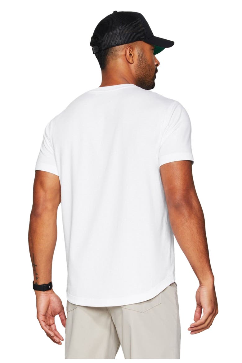 The 24-7 Tee Curved Hem, Alternate, color, Classic White