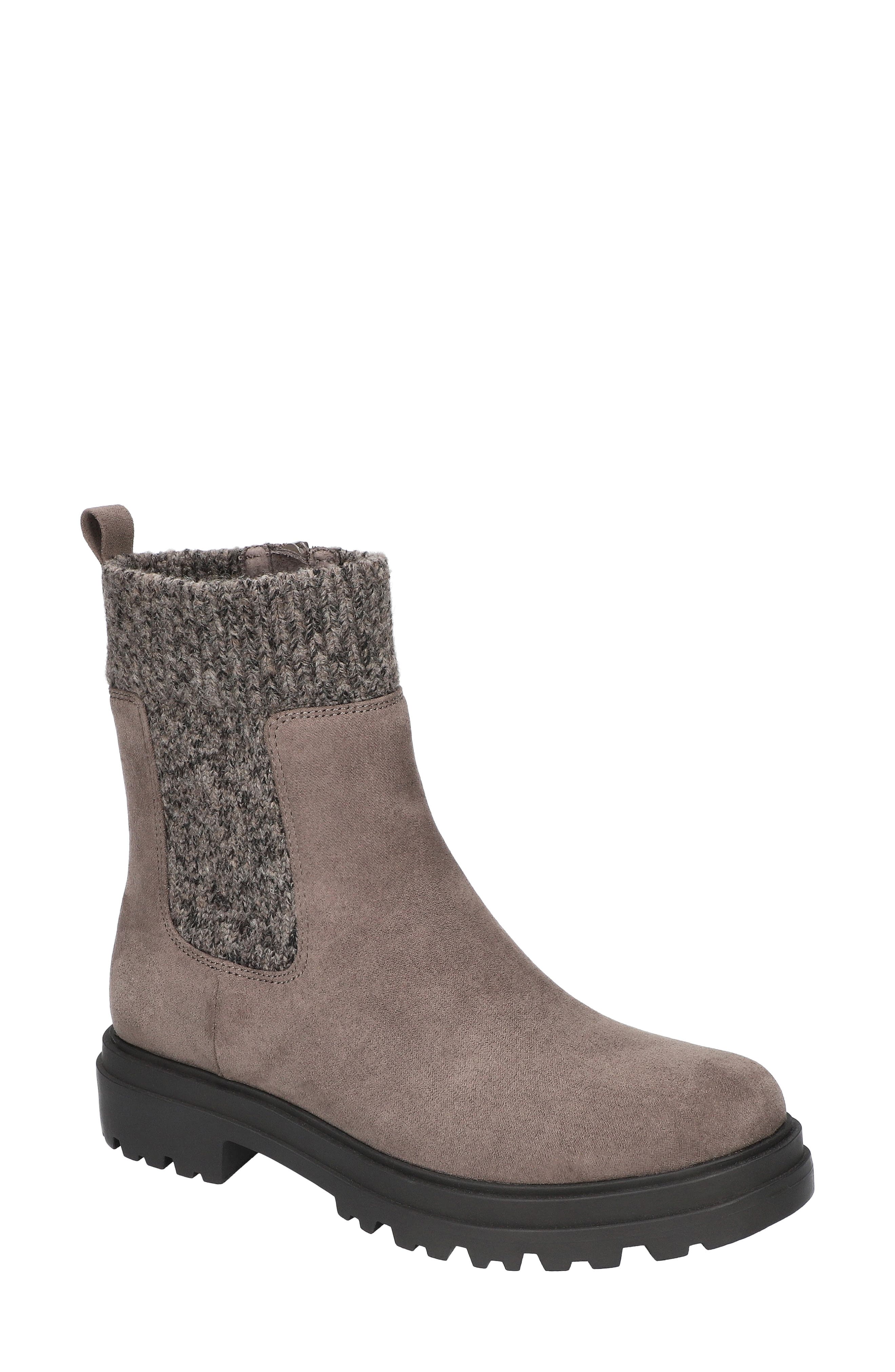 Gable Chelsea Boot, Main, color, GREY SUEDE