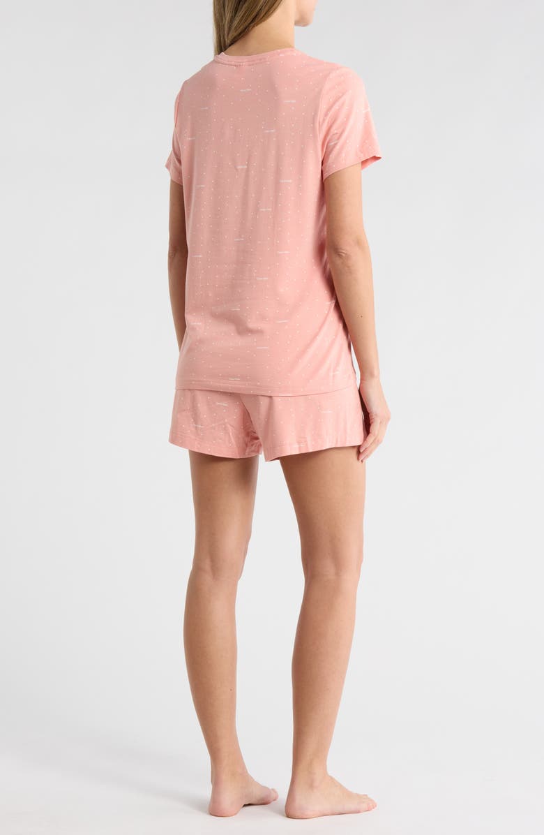 Calvin Klein Soft Slumber Pajamas, Alternate, color, Solid Coral