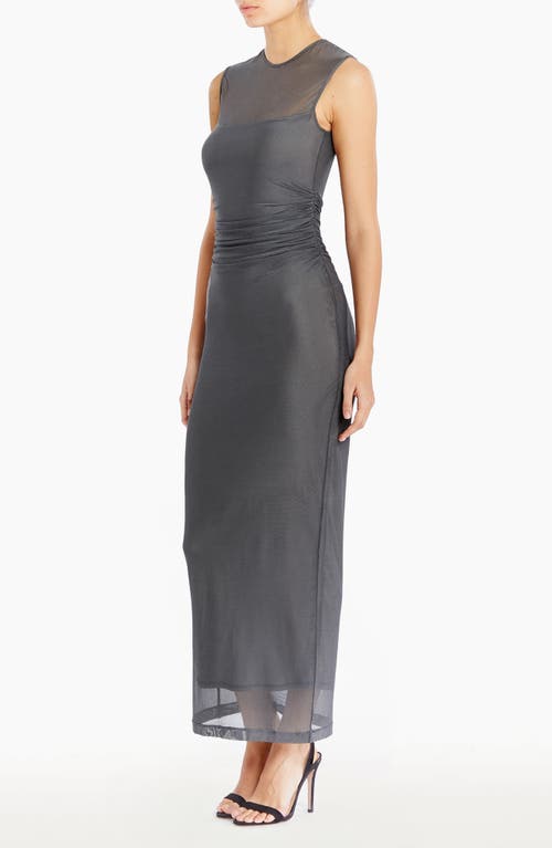 Amanda Uprichard Lyle Sleeveless Maxi Dress In Gray
