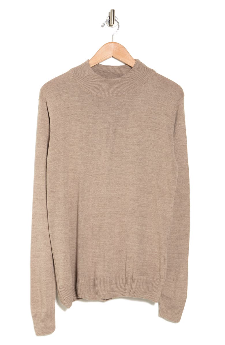 T.R. PREMIUM Tailored Recreation Wool Blend Sweater, Alternate, color, Tan