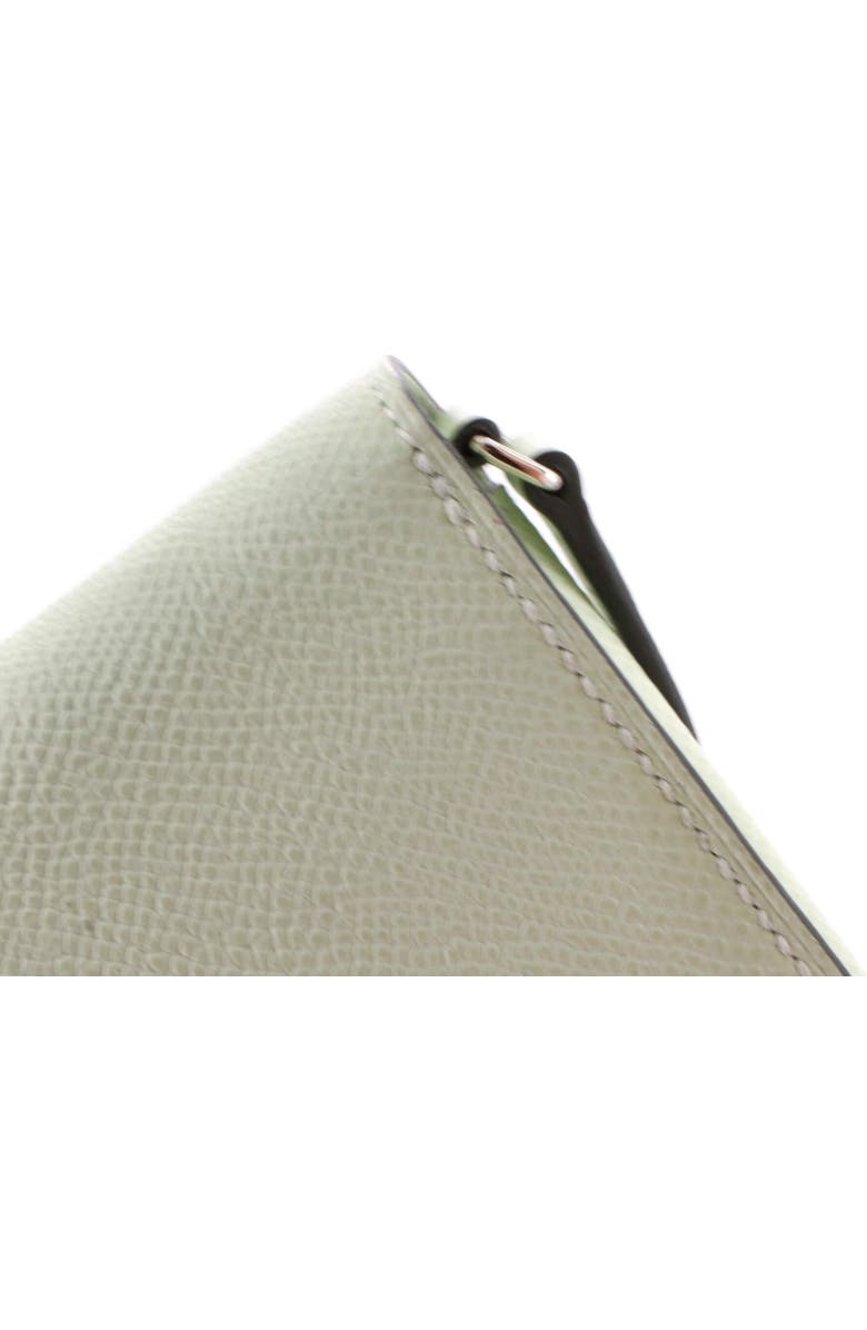 Pre-Owned Hermes Chaine d'Ancre To Go Wallet Epsom, Alternate, color, Vert Peppermint