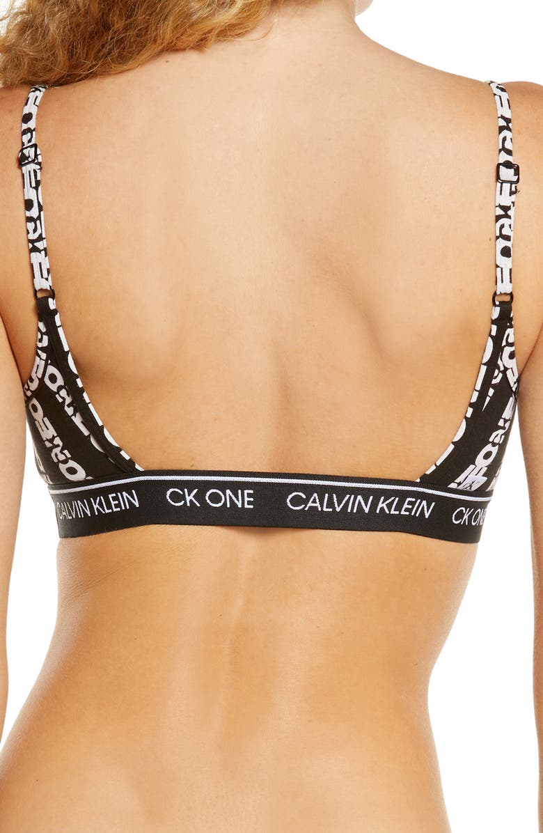 Calvin Klein CK One Bralette, Alternate, color,