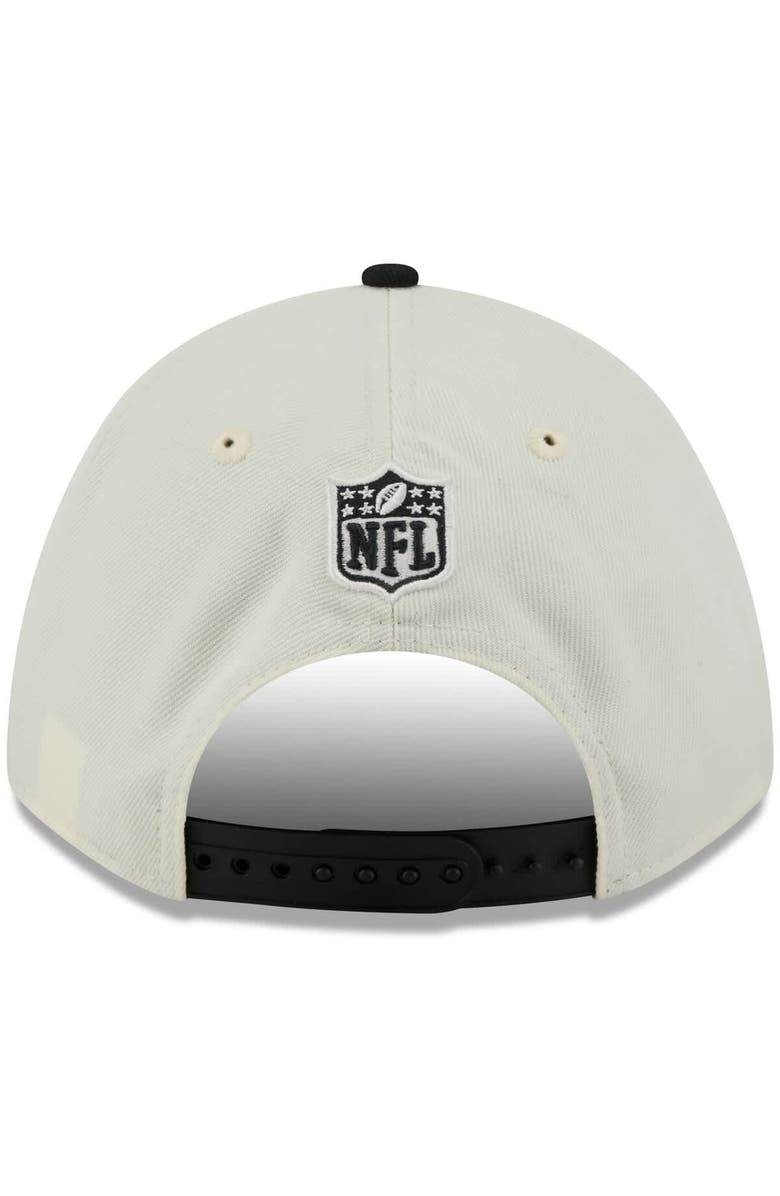 New Era Men's New Era Cream/Black Cincinnati Bengals 2025 NFL Draft 9FORTY A-Frame M-Crown Adjustable Hat, Alternate, color, Cream