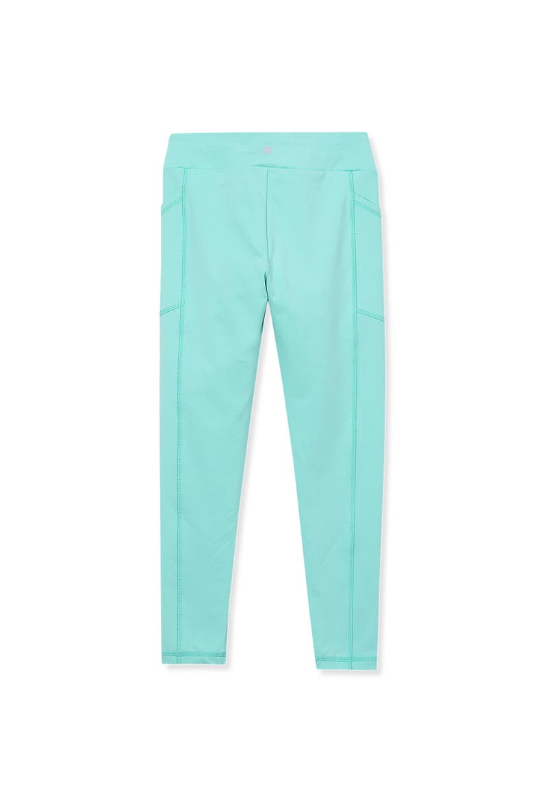 Girls Plus Active Leggings, Alternate, color, Aruba Blue
