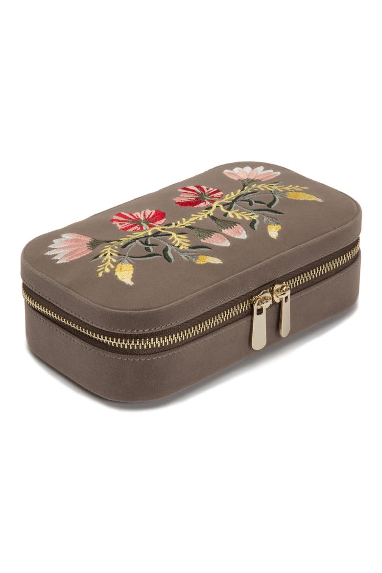 Zoe Rectangle Zip Case, Main, color, MINK