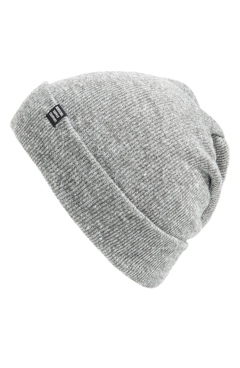 Herschel Supply Co. 'Frankfurt' Heathered Knit Cap, Main, color, 
