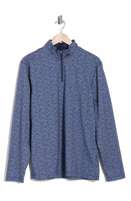 Bugatchi Anthony OoohCotton® Quarter Zip Pullover
