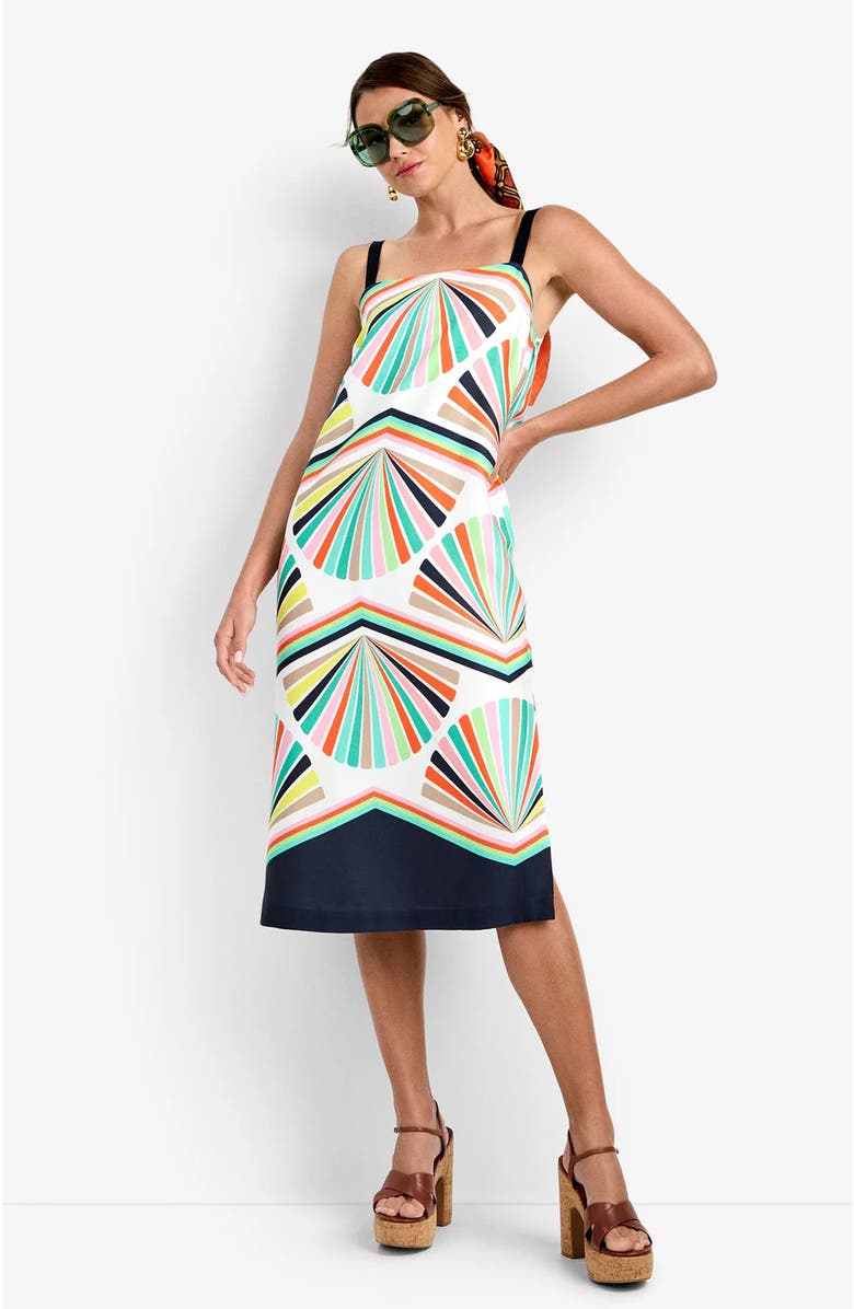 Trina Turk Bayside Dress, Alternate, color, Coppelia