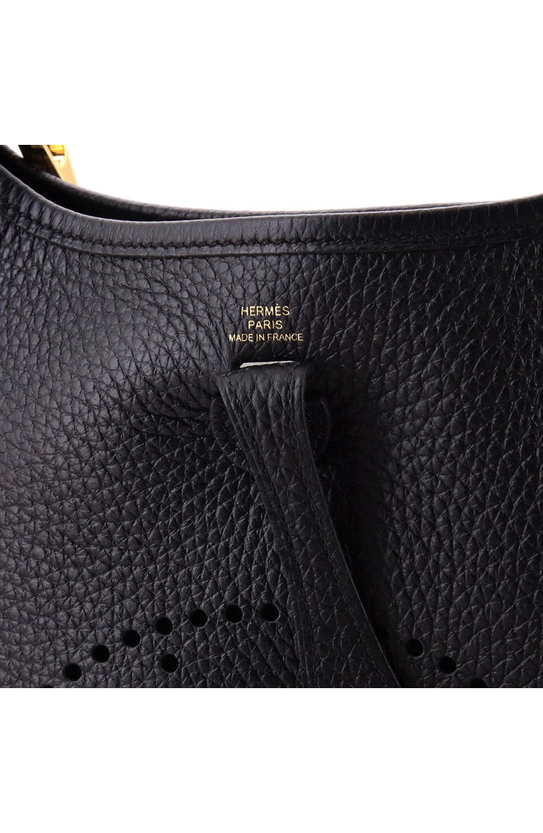 Pre-Owned Hermes Evelyne Bag Gen III Clemence TPM, Alternate, color, Noir
