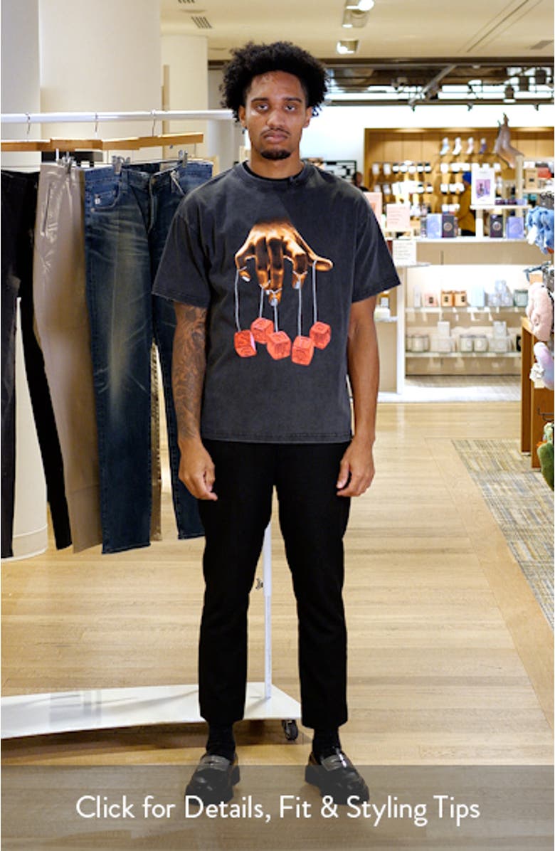 Dice Hand Graphic T-Shirt, sales video thumbnail