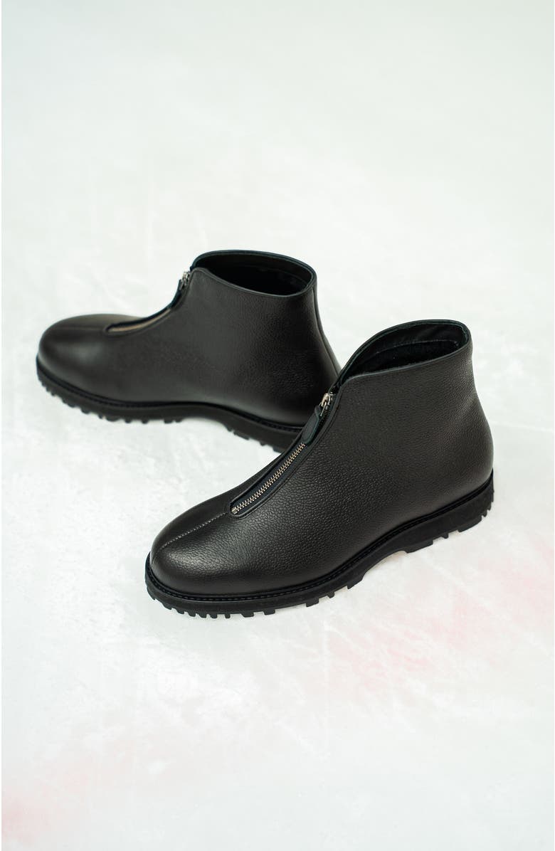 Myrqvist Funäs Zipper Boots, Alternate, color, Black Grain