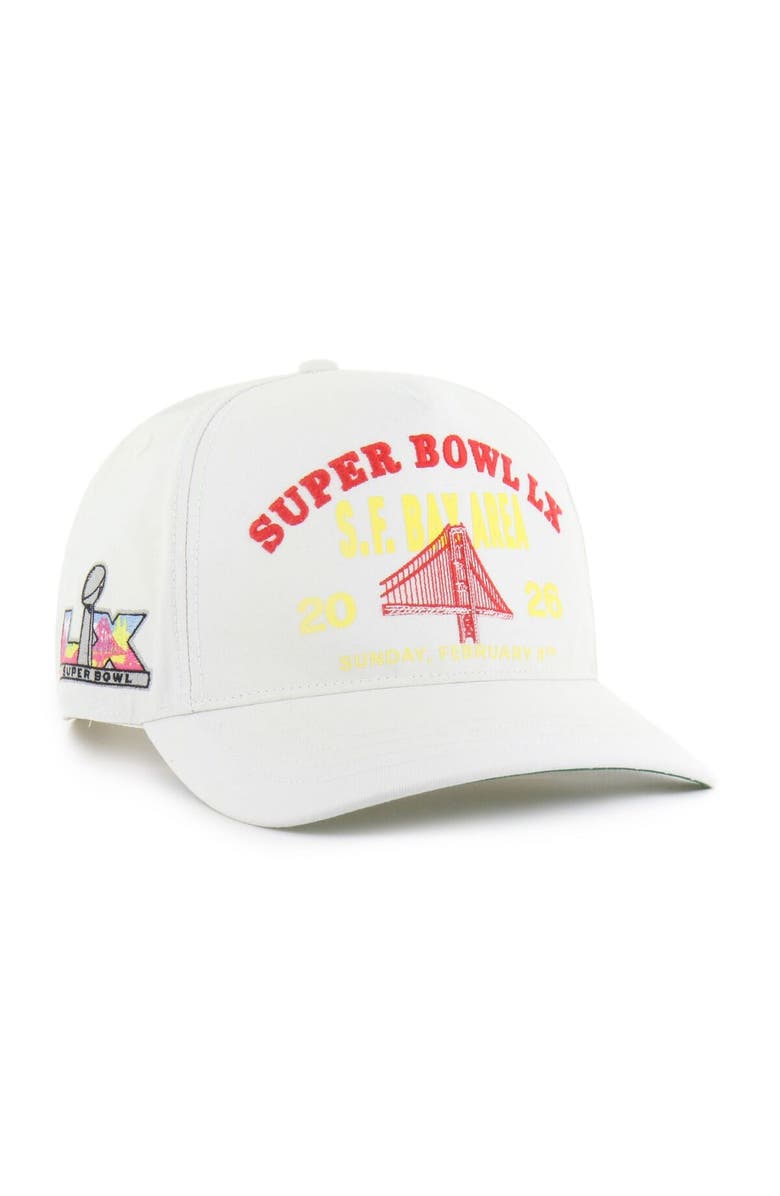 '47 Men's '47  Stone Super Bowl LX Event Bridge Relaxed Hitch Adjustable Hat, Main, color, 