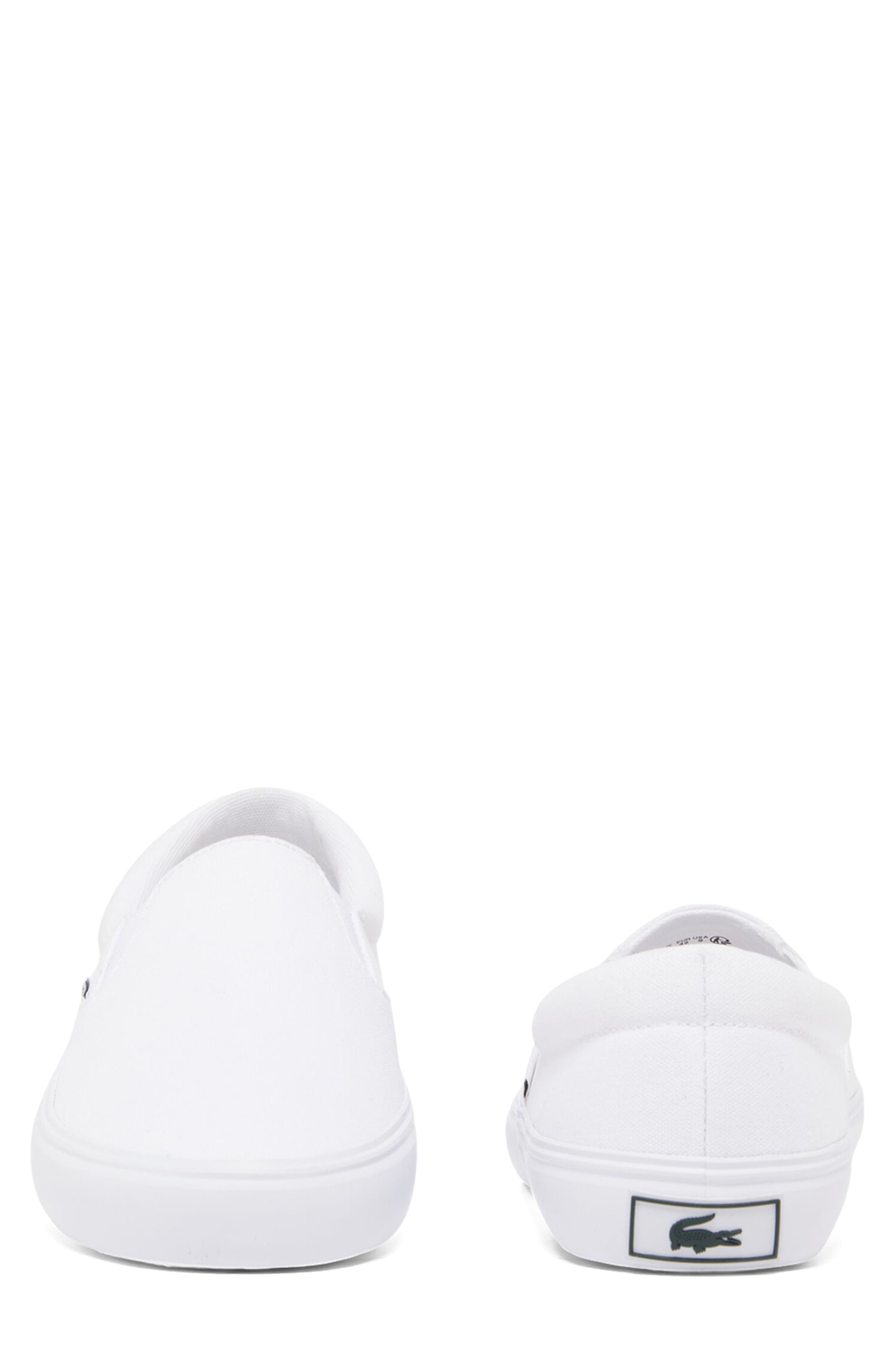 Slip-On Sneaker, Alternate, color, WHITE/ WHITE