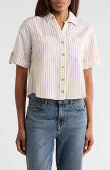 JASON WU Stripe Camp Shirt