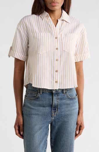 JASON WU Stripe Camp Shirt