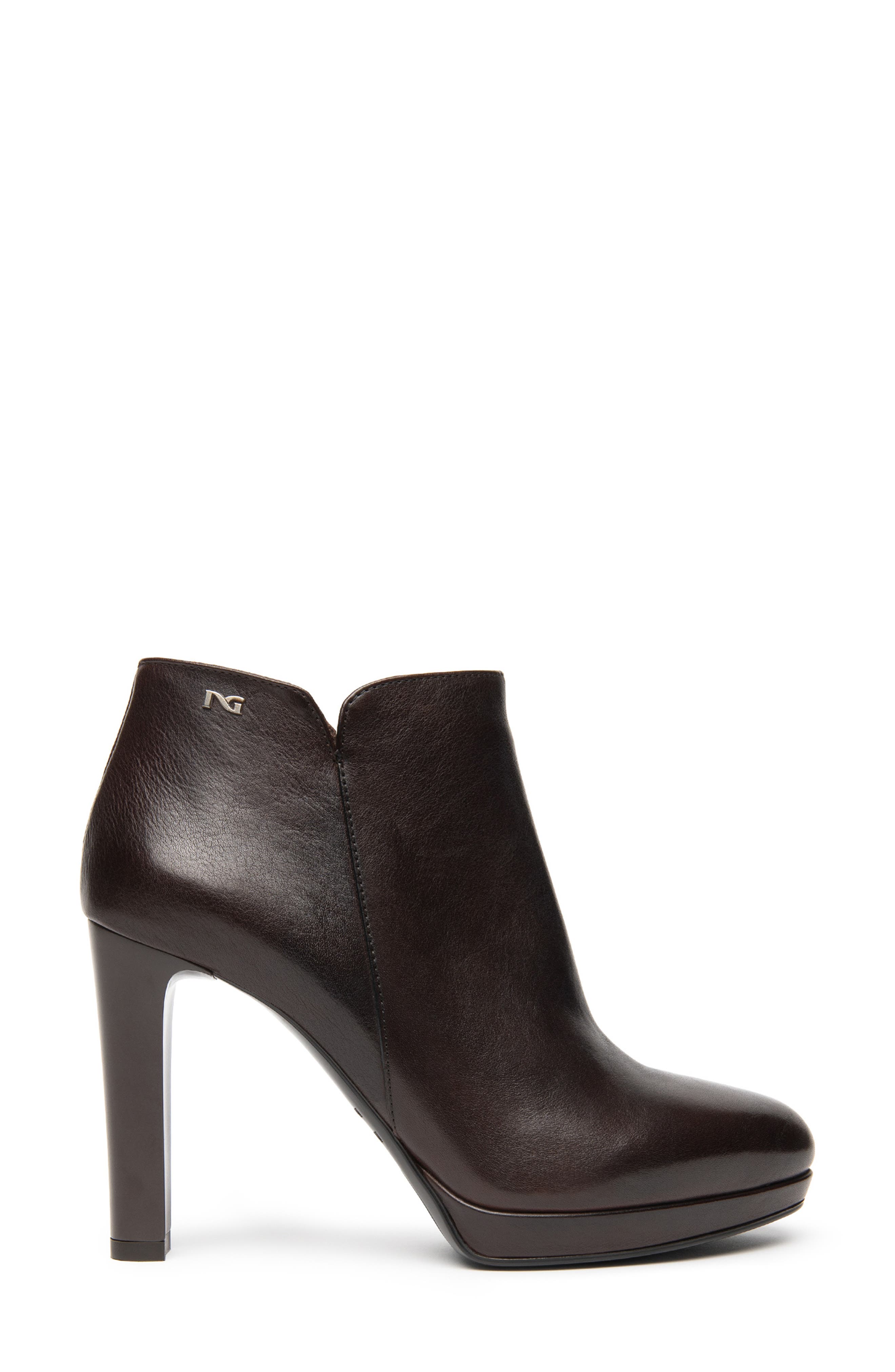 Platform Bootie, Alternate, color, CHOCOLATE