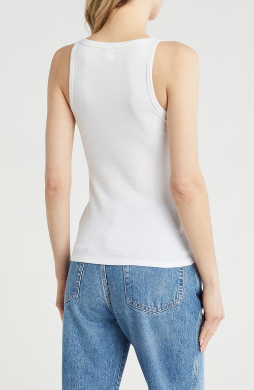 Shop Melrose And Market Ribbed Henley Tank