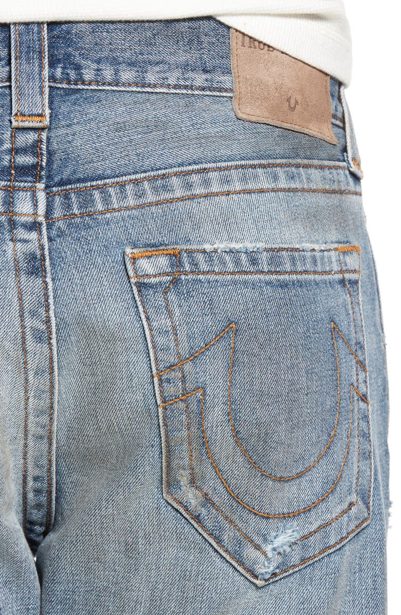 True Religion Brand Jeans Logan Slim Straight Fit Jeans, Alternate, color, 