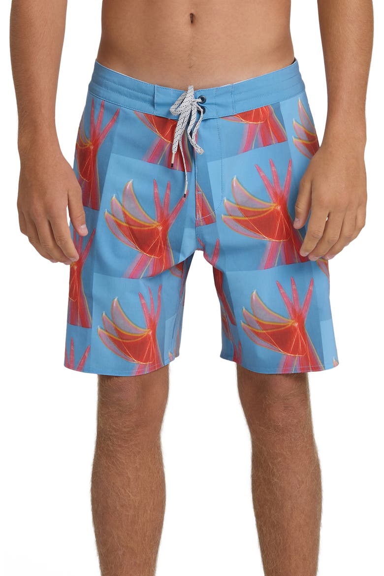 Good Times Gallery LT Board Shorts, Main, color, BLUE MULTI