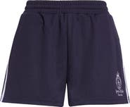 Sporty & Rich Crown Tennis Embroidered Roller Shorts